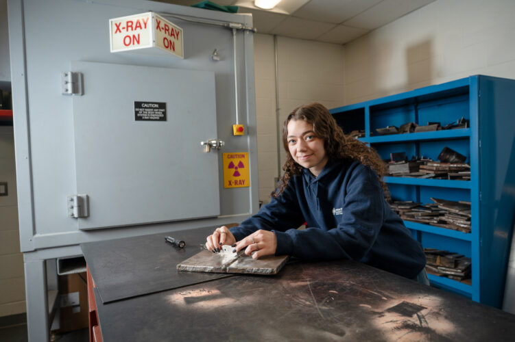 Penn College  student finds her calling in  nondestructive testing